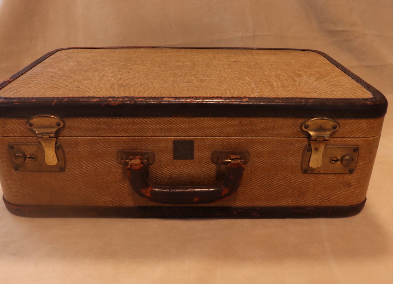 Vintage Cavanaugh Luggage Craftsman Suitcase