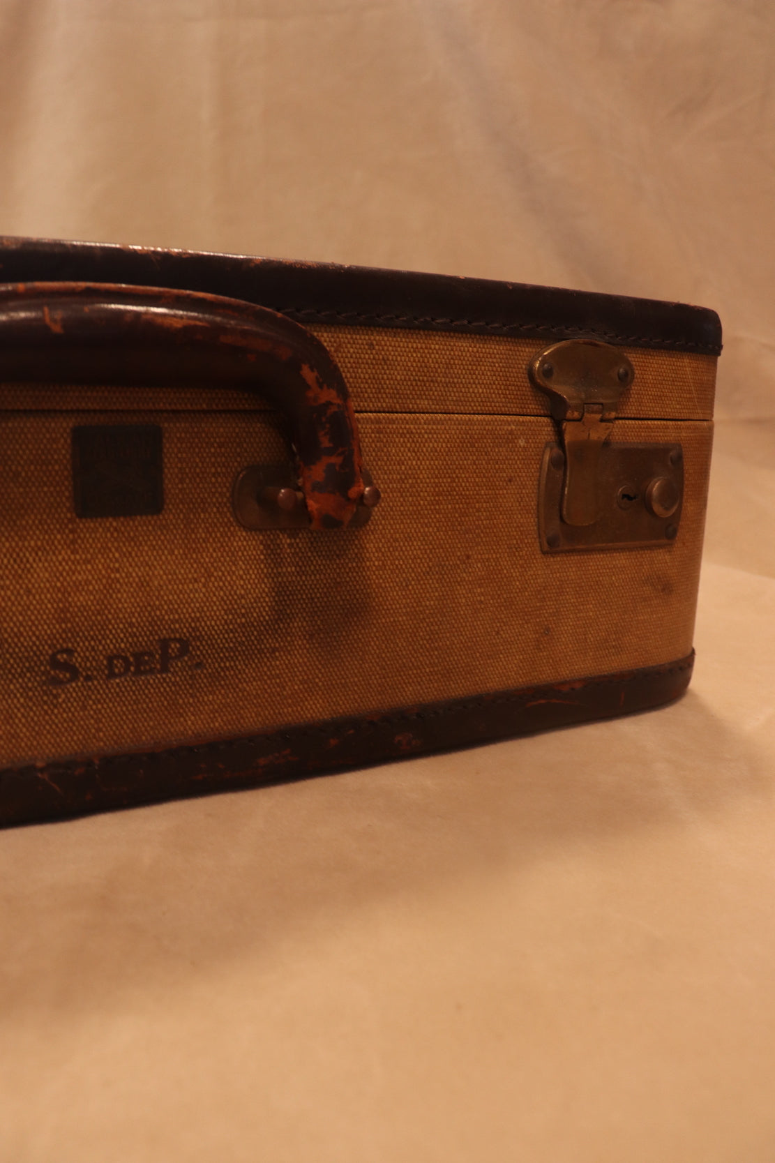 Vintage Cavanaugh Luggage Craftsman Suitcase