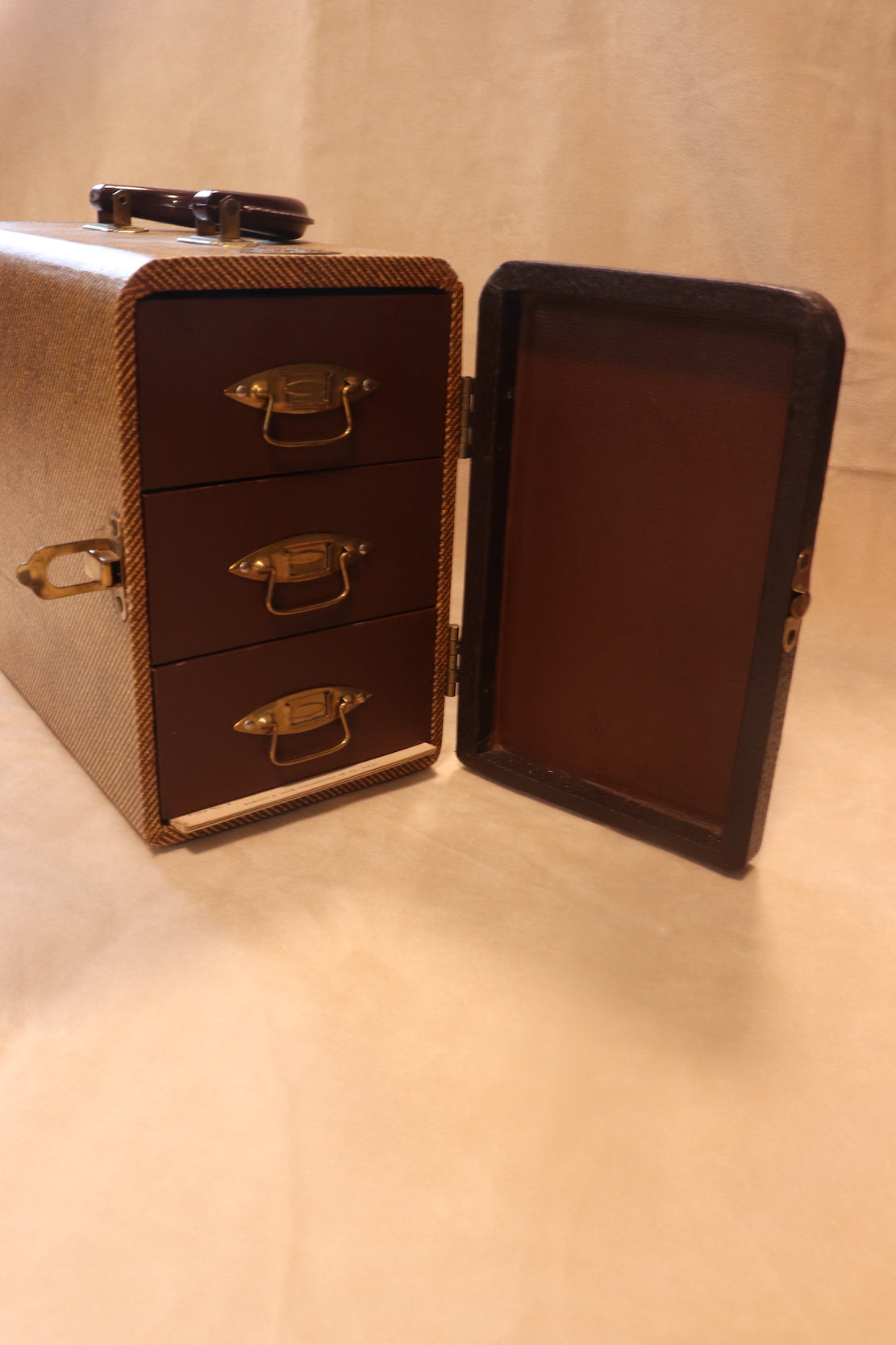 Vintage Luggage Dresser Drawers